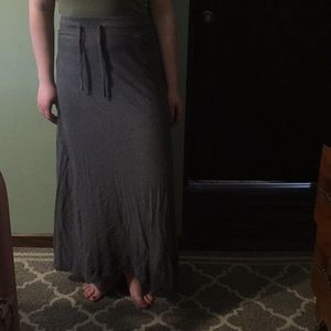 Old navy grey maxi skirt